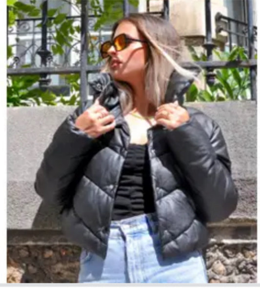 City Girl cropped puffy jacket